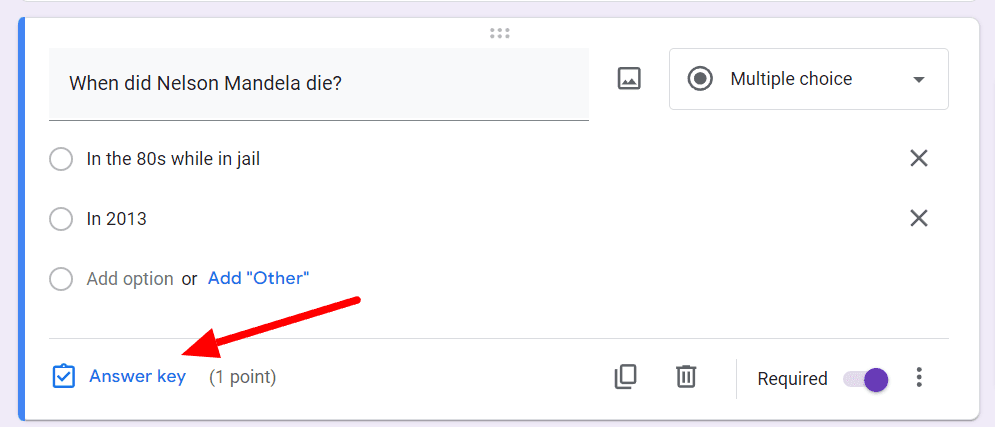Image accompanying: Step 3: Add your Mandela Effect questions