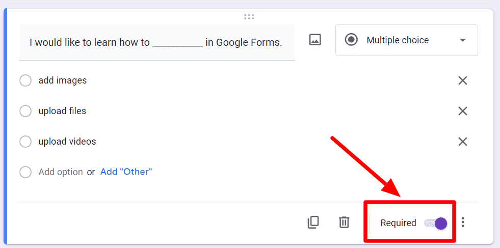 Image accompanying: Step 4: Finish up your form