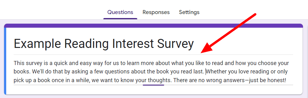 Image accompanying: Step 1: Create a new Google Form