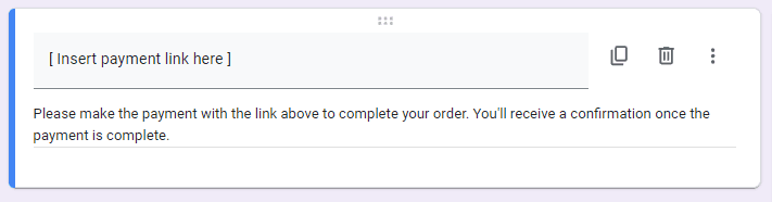 Image accompanying: Step 4: Link to a payment service