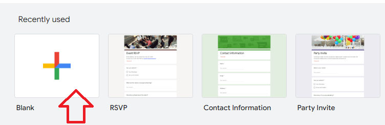 Image accompanying: Step 1: Create your Google Form