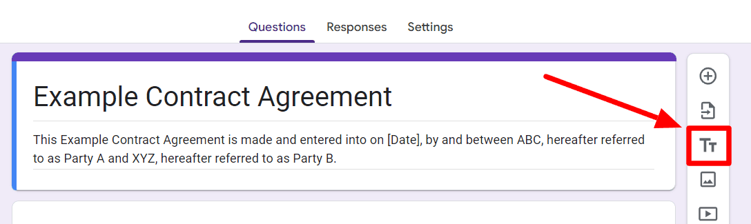 Image accompanying: Step 2: Include the agreement in plain language