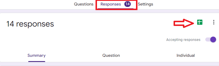 Image accompanying: Step 4: Send your email with the embedded Google Form and track responses