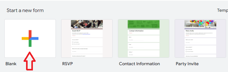 Image accompanying: Step 1: Create your Google Form