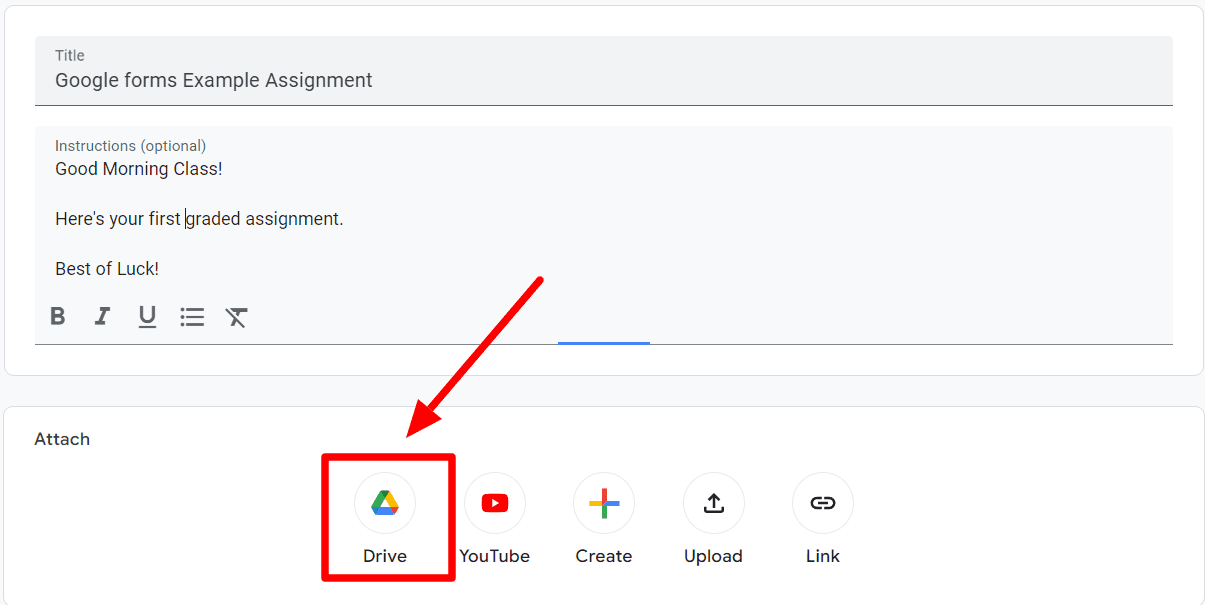Image accompanying: Step 4: Search in Drive for your form