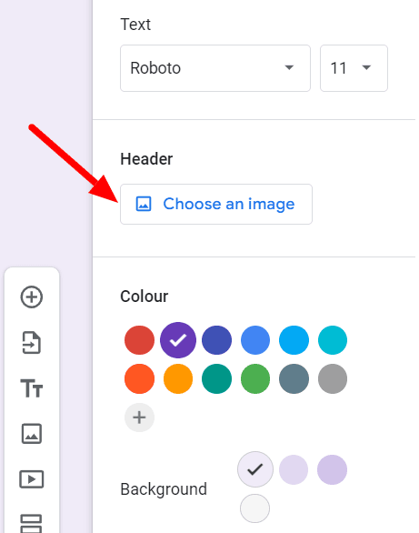 Image accompanying: Step 4: Customize the form’s theme