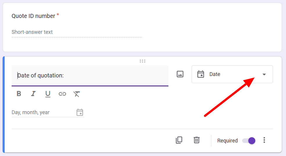 Image accompanying: Step 2: Enter fields for personal details for quoter and quotee