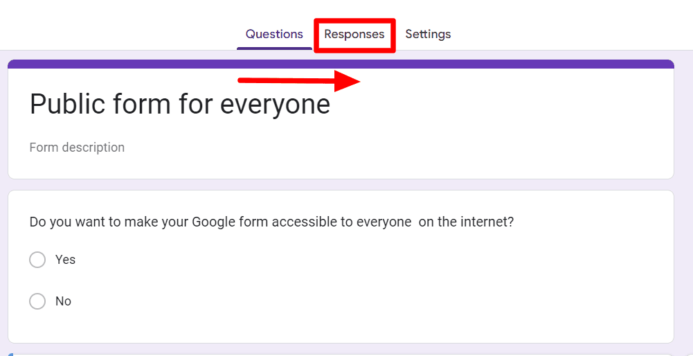 Image accompanying: Remember you can stop accepting responses any time