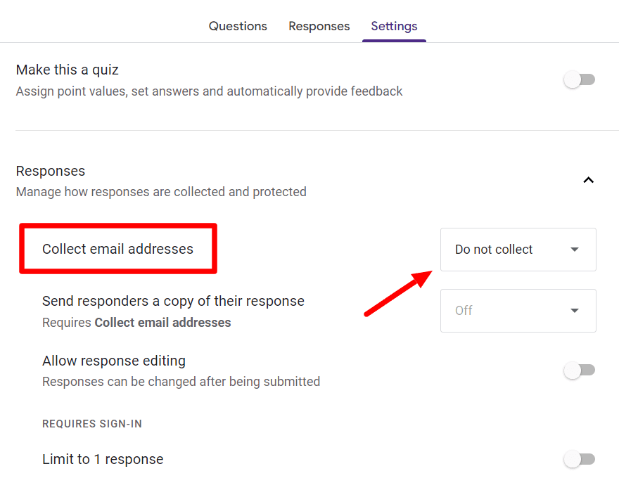 Image accompanying: Step 3: Change the settings