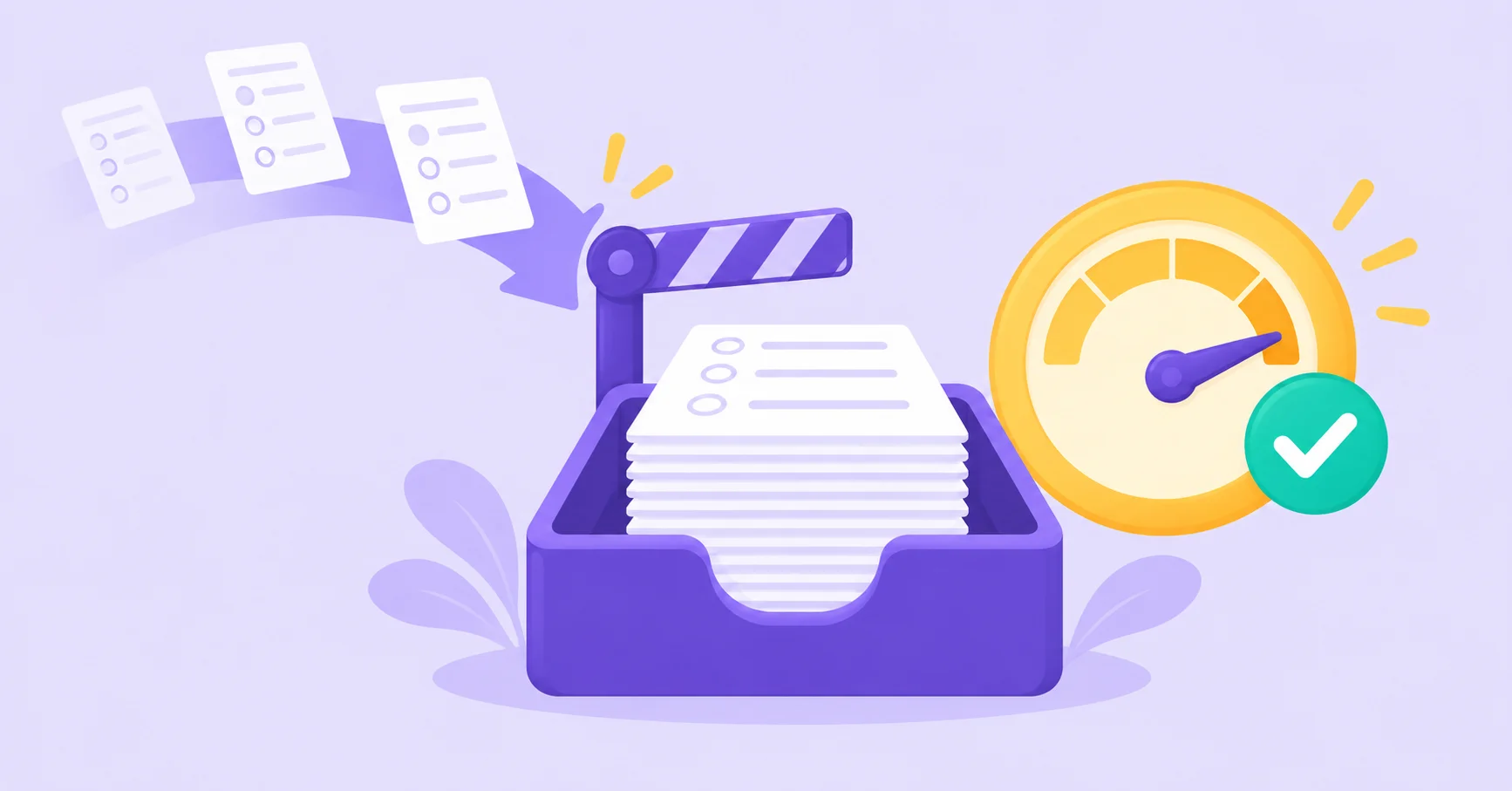 A full response inbox with a closed submission gate