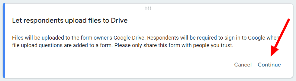 Image accompanying: Step 4: Add file upload question for doctor’s note