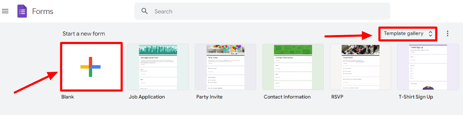 Tạo biểu mẫu điểm danh trên Google Forms