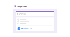 How to Add an Answer Key to Google Forms